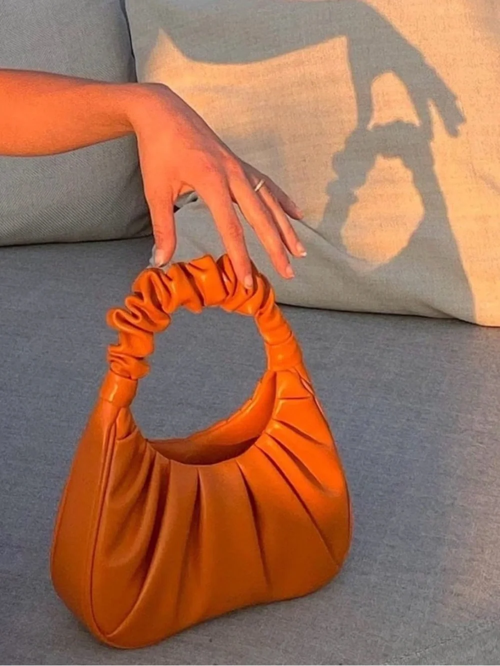 JW PEI Gabby orange  hobo bag